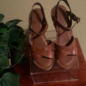Kork-Ease Tan Leather Sandals